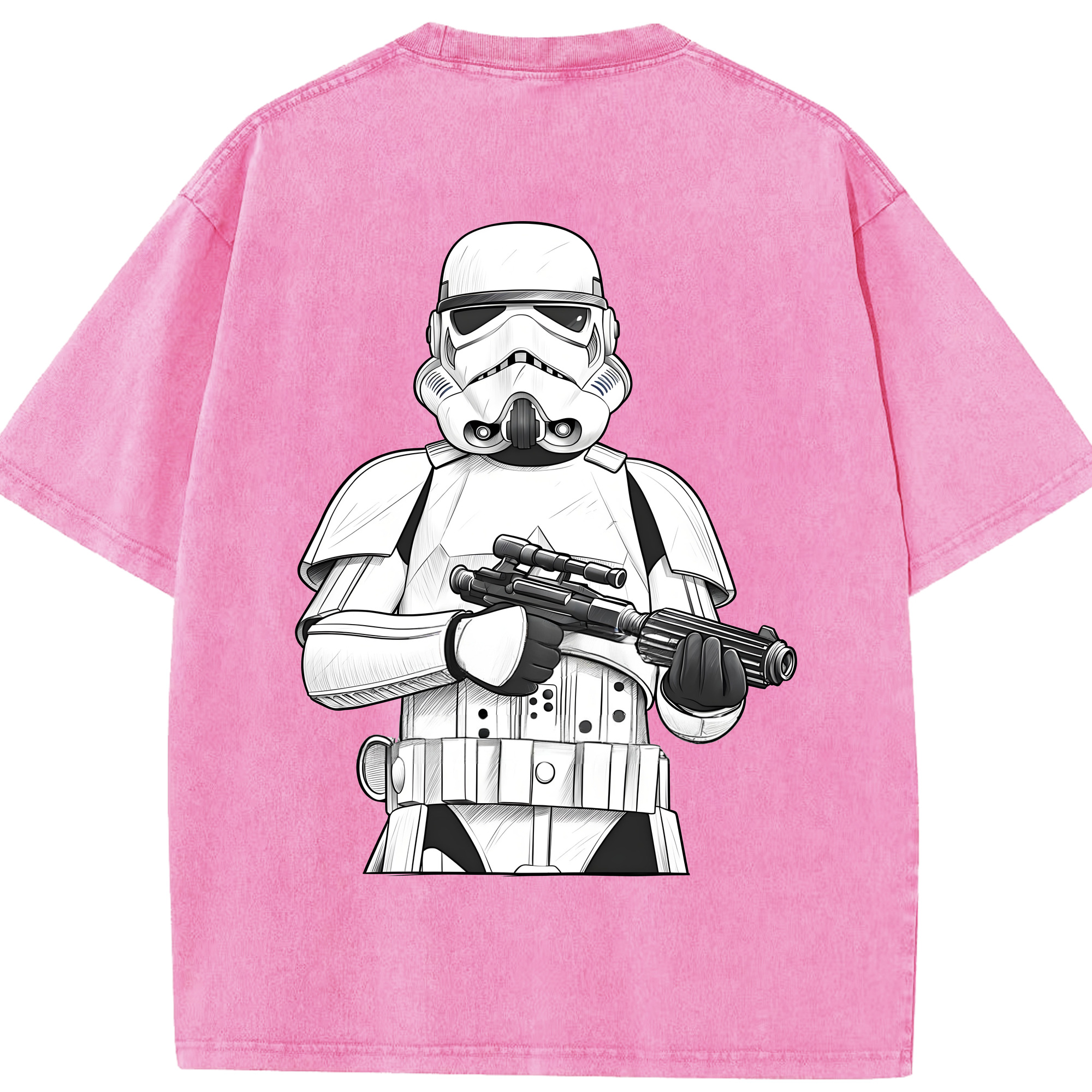 （画像用） スター・ウォーズ Star Wars 綿100% ヴィンテージ風 半袖Tシャツ（背面プリント）